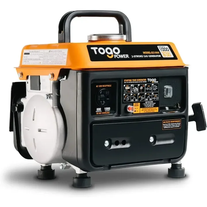 TogoPower Portable Generator 1000W Gasoline Powered Generator